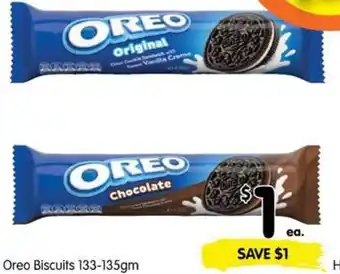 Spar Oreo Biscuit 133-135gm offer
