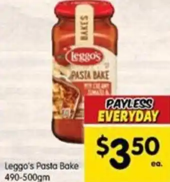 Leggo's Pasta Bake 490-500gm