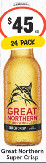 IGA Liquor Great Northern Super Crisp offer
