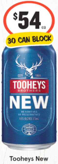 IGA Liquor Tooheys New offer