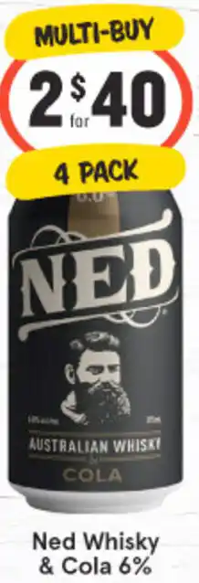 Ned Whisky & Cola 6%