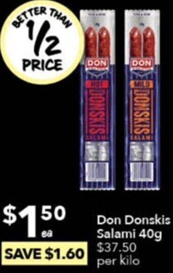 Don Donskis Salami 40g