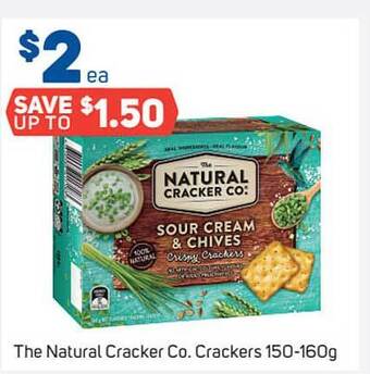Foodland The natural cracker co. crackers offer