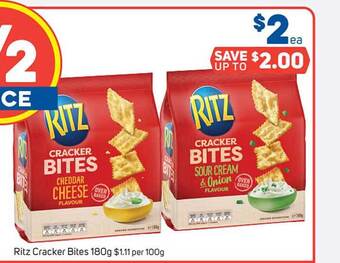 Foodland Ritz cracker bites offer