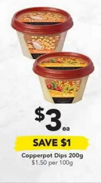 Copperpot dips