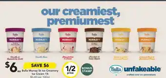 Drakes Bulla murray st ice creamery ice cream offer