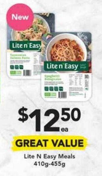 Drakes Lite n easy meals offer