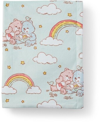 BIG W Care bears velour blanket with fleece offer