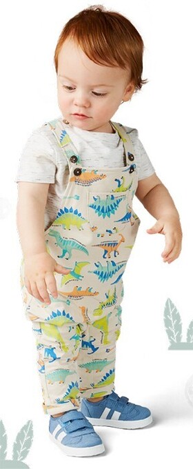 BIG W Dymples dinosaur dungarees offer