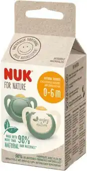 BIG W Nuk for nature sustainable latex soother 0-6m - assorted offer