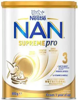 Nan supreme stage 3 toddler milk