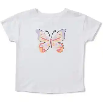 BIG W K-d kids organic cotton tee - white offer