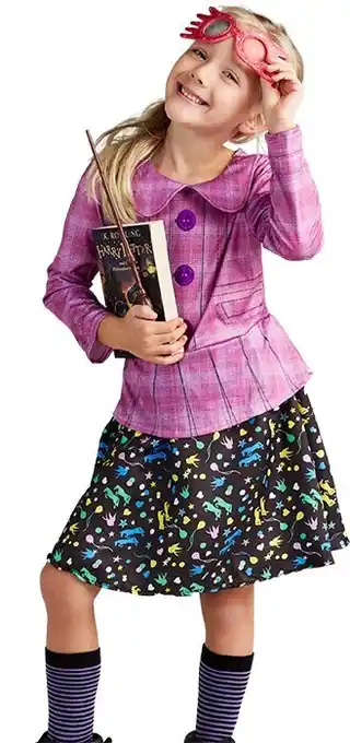 BIG W Harry potter luna lovegood costume offer