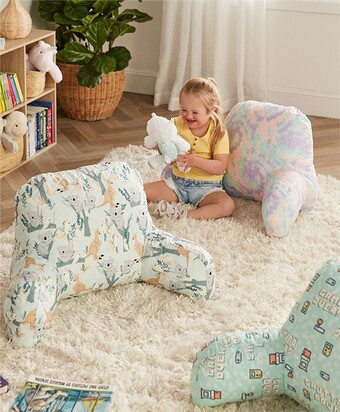 BIG W K-d backrest pillows offer