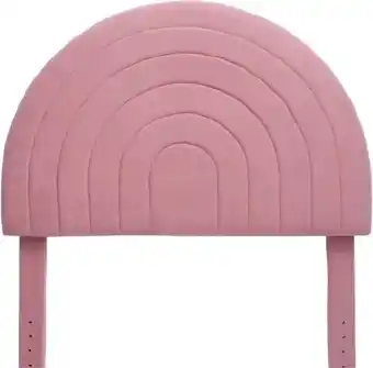 BIG W Home trading company arch bedhead pink single offer