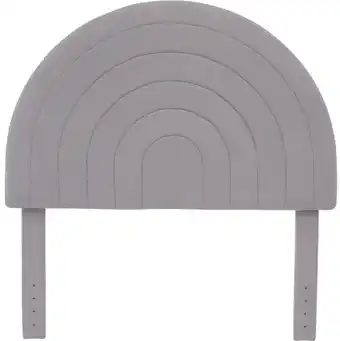 BIG W Home trading company arch bedhead grey single offer