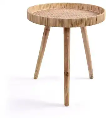 Kmart Luca rattan side table offer