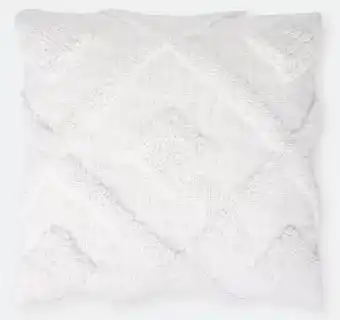 Kmart Carissa cushion - white offer
