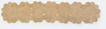 Kmart Jute circles table runner offer