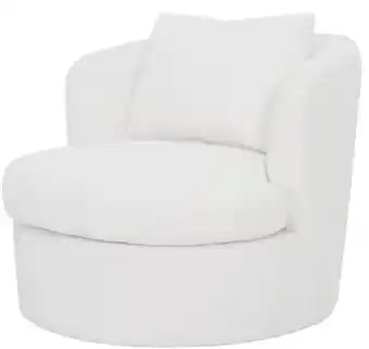 Kmart Boucle swivel chair offer