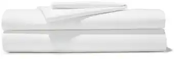 500 thread count australian grown cotton sheet set - queen bed, white