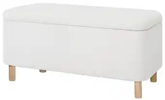 Kmart Boucle storage bench offer
