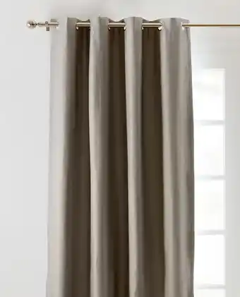 Kmart Stockholm curtain - grey offer