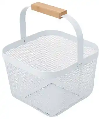 Kmart White wire mesh basket offer