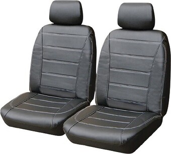 SuperCheap Auto Sca leather look seat covers^ offer