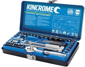 SuperCheap Auto Kincrome 48 pce 1/4” dr socket set^ offer
