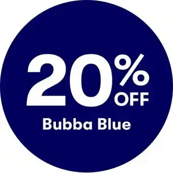 BIG W 20% off bubba blue offer