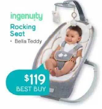 Baby Bunting Ingenuity rocking seat offer