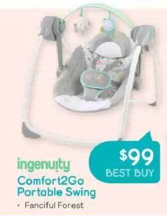Ingenuity comfort2go portable swing