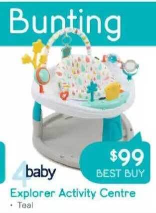 4baby explorer activity centre
