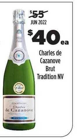 Liquorland Charles de cazanove brut tradition nv offer
