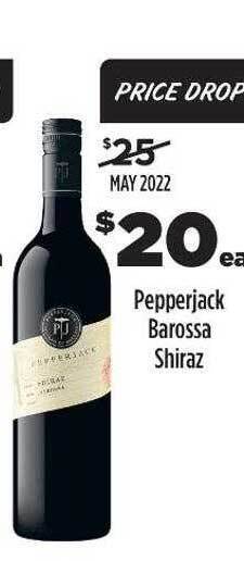 Liquorland Pepperjack barossa shiraz offer