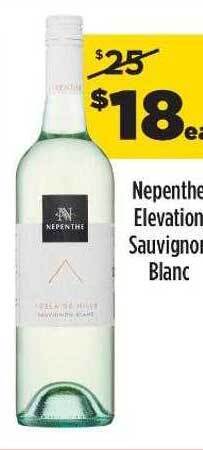 Liquorland Nepenthe elevation sauvignon blanc offer