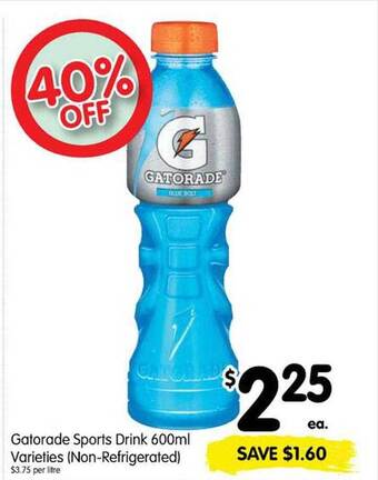 Spar Gatorade sports drink 600ml offer