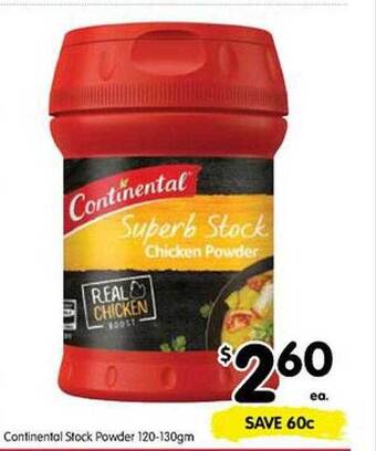 Spar Continental stock powder offer