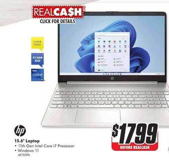 The Good Guys Hp 15.6 offer