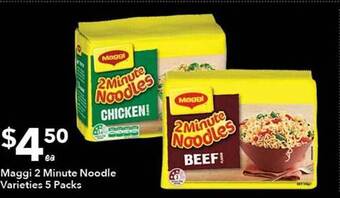 Ritchies Maggi 2 minute noodle offer