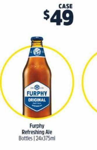 BWS Furphy refreshing ale offer
