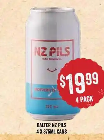 Balter nz pils
