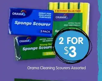 Spudshed Orama cleaning scourers assorted offer