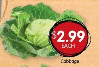 Spudshed Cabbage offer