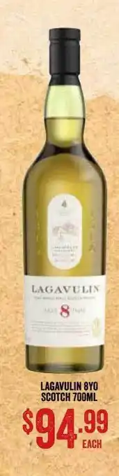 Lagavulin 8yo scotch