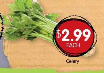 Spudshed Celery offer