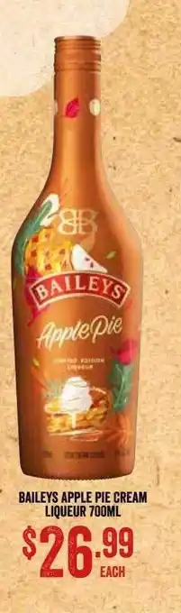Spudshed Baileys apple pie cream liqueur offer