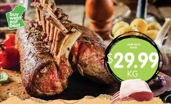 Spudshed Lamb rack roast offer