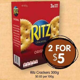 Ritz crackers 300g